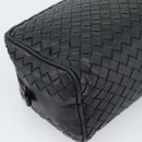 BOTTEGA VENETA INTRECCIATO Clutch Bag Leather Black Auth 188323A-16
