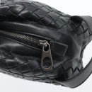 BOTTEGA VENETA INTRECCIATO Clutch Bag Leather Black Auth 188323A-10
