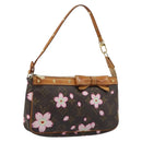 LOUIS VUITTON Monogram Cherry Blossom Pochette Accessoires M92006 Auth 188324A-1