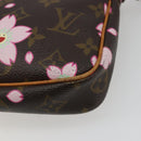 LOUIS VUITTON Monogram Cherry Blossom Pochette Accessoires M92006 Auth 188324A-16