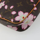LOUIS VUITTON Monogram Cherry Blossom Pochette Accessoires M92006 Auth 188324A-17
