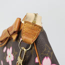 LOUIS VUITTON Monogram Cherry Blossom Pochette Accessoires M92006 Auth 188324A-9