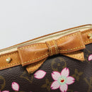 LOUIS VUITTON Monogram Cherry Blossom Pochette Accessoires M92006 Auth 188324A-18