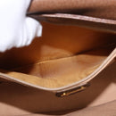 GUCCI GG Supreme Shoulder Bag PVC Beige Gold Auth 188325-21