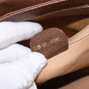 GUCCI GG Supreme Shoulder Bag PVC Beige Gold Auth 188325-23