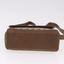 GUCCI GG Supreme Shoulder Bag PVC Beige Gold Auth 188325-9