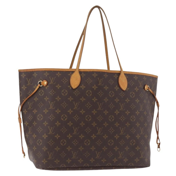 LOUIS VUITTON Monogram Neverfull GM Tote Bag M40157 LV Auth 188327