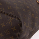 LOUIS VUITTON Monogram Neverfull GM Tote Bag M40157 LV Auth 188327-16