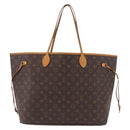 LOUIS VUITTON Monogram Neverfull GM Tote Bag M40157 LV Auth 188327-13