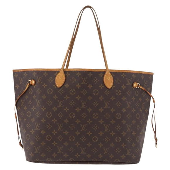 LOUIS VUITTON Monogram Neverfull GM Tote Bag M40157 LV Auth 188327