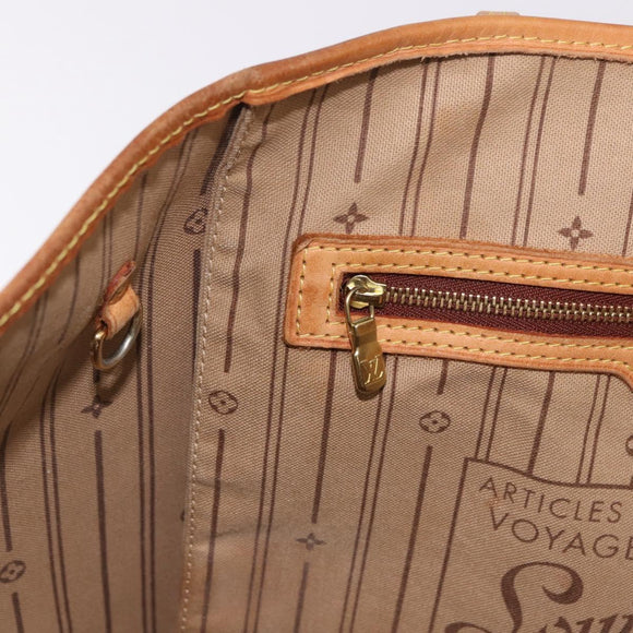 LOUIS VUITTON Monogram Neverfull GM Tote Bag M40157 LV Auth 188327