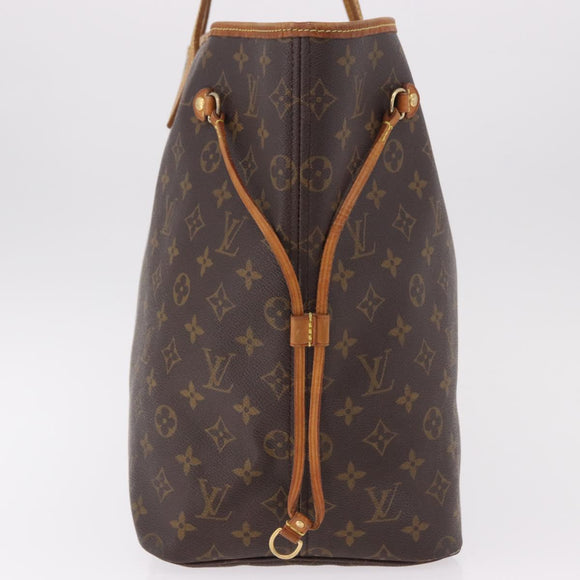 LOUIS VUITTON Monogram Neverfull GM Tote Bag M40157 LV Auth 188327
