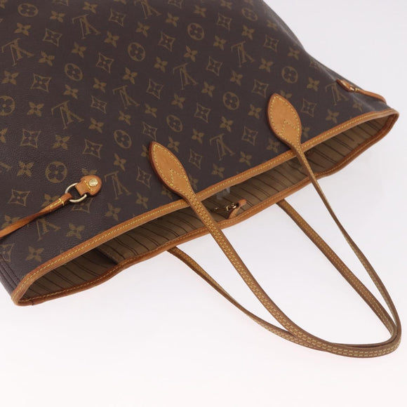 LOUIS VUITTON Monogram Neverfull GM Tote Bag M40157 LV Auth 188327