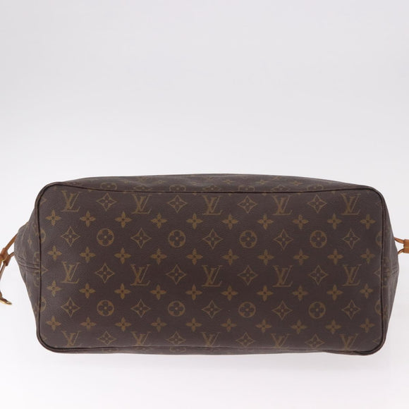LOUIS VUITTON Monogram Neverfull GM Tote Bag M40157 LV Auth 188327