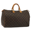 LOUIS VUITTON Monogram Speedy 40 Hand Bag M41522 LV Auth 188331SAV-1