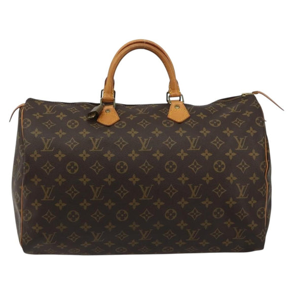 LOUIS VUITTON Monogram Speedy 40 Hand Bag M41522 LV Auth 188331SAV