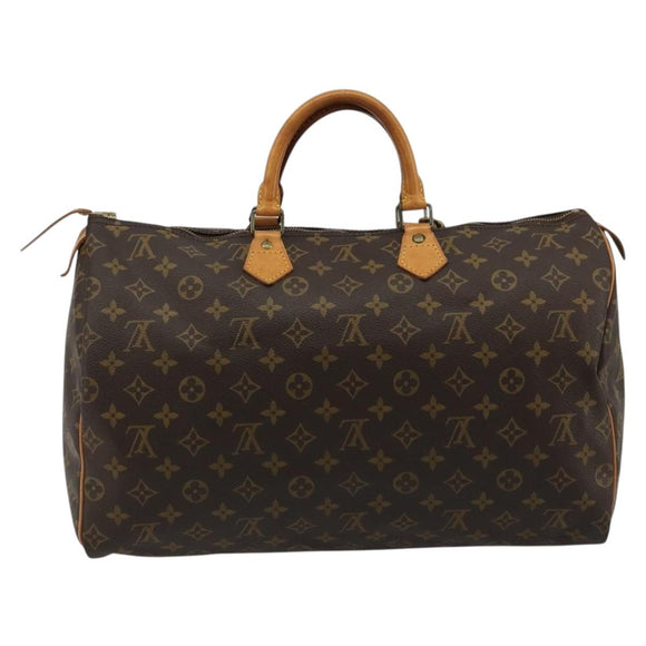 LOUIS VUITTON Monogram Speedy 40 Hand Bag M41522 LV Auth 188331SAV
