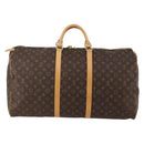 LOUIS VUITTON Monogram Keepall 60 Boston Bag M41422 LV Auth 188333SAV-2