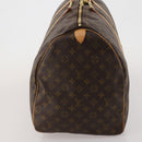LOUIS VUITTON Monogram Keepall 60 Boston Bag M41422 LV Auth 188333SAV-4