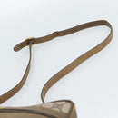 GUCCI GG Supreme Shoulder Bag PVC Beige Auth 188336-8