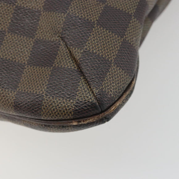 LOUIS VUITTON Damier Ebene Bloomsbury PM Shoulder Bag N42251 LV Auth 188344