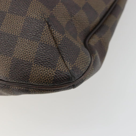 LOUIS VUITTON Damier Ebene Bloomsbury PM Shoulder Bag N42251 LV Auth 188344