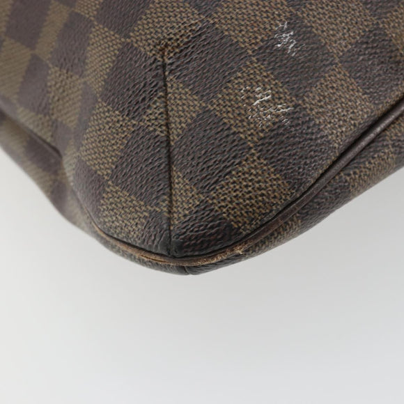 LOUIS VUITTON Damier Ebene Bloomsbury PM Shoulder Bag N42251 LV Auth 188344
