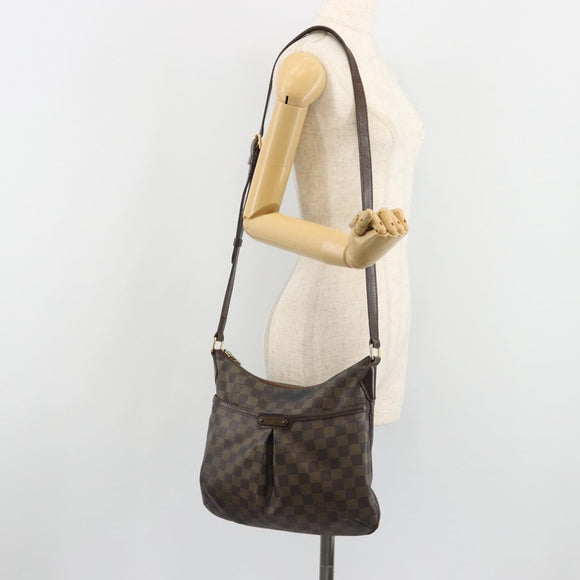 LOUIS VUITTON Damier Ebene Bloomsbury PM Shoulder Bag N42251 LV Auth 188344