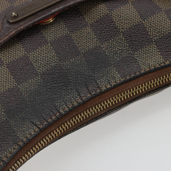 LOUIS VUITTON Damier Ebene Bloomsbury PM Shoulder Bag N42251 LV Auth 188344