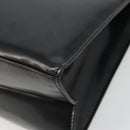 GUCCI Shoulder Bag Patent leather Black Silver 001 1013 3037 Auth 188345-13