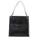 GUCCI Shoulder Bag Patent leather Black Silver 001 1013 3037 Auth 188345-2