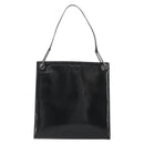 GUCCI Shoulder Bag Patent leather Black Silver 001 1013 3037 Auth 188345-3
