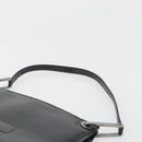 GUCCI Shoulder Bag Patent leather Black Silver 001 1013 3037 Auth 188345-8