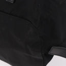 PRADA Backpack Nylon Black Silver Auth 188348-17