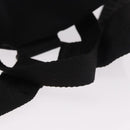 PRADA Backpack Nylon Black Silver Auth 188348-7