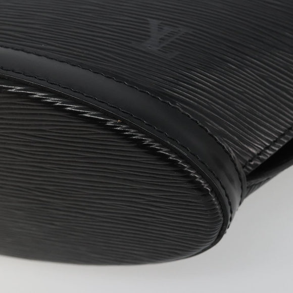 LOUIS VUITTON Epi Saint Jacques Shopping Shoulder Bag Black M52272 Auth 188352