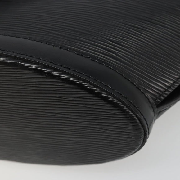 LOUIS VUITTON Epi Saint Jacques Shopping Shoulder Bag Black M52272 Auth 188352