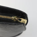 LOUIS VUITTON Epi Saint Jacques Shopping Shoulder Bag Black M52272 Auth 188352-10
