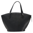 LOUIS VUITTON Epi Saint Jacques Shopping Shoulder Bag Black M52272 Auth 188352-13