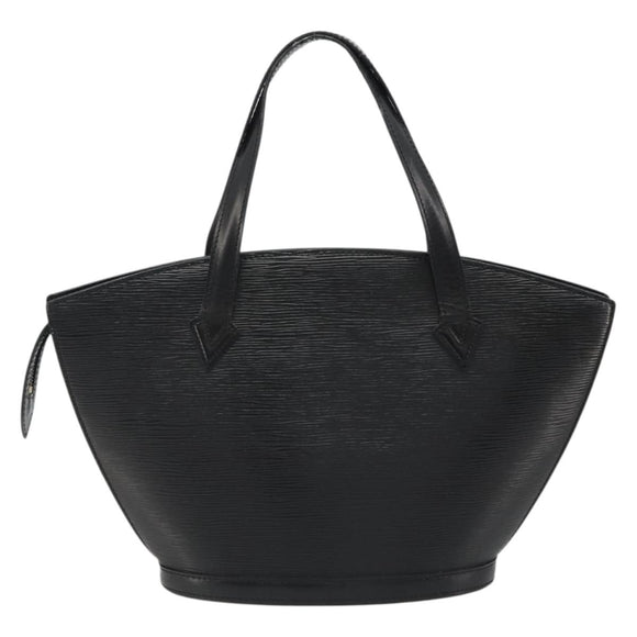 LOUIS VUITTON Epi Saint Jacques Shopping Shoulder Bag Black M52272 Auth 188352