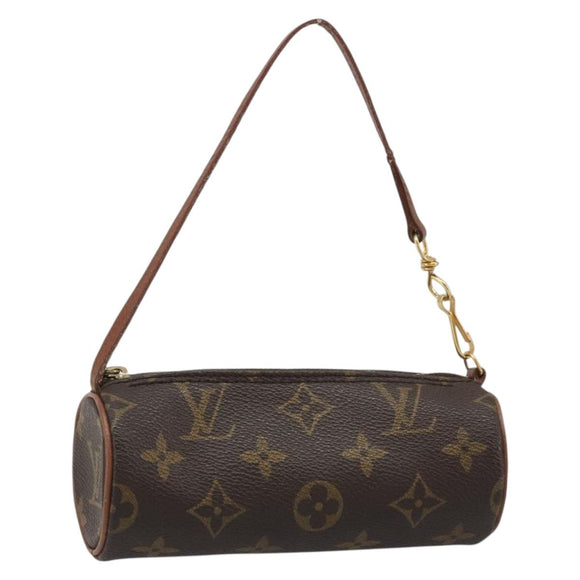 LOUIS VUITTON Monogram Papillon Pouch LV Auth 188361