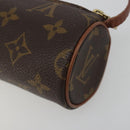 LOUIS VUITTON Monogram Papillon Pouch LV Auth 188361-16