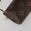 LOUIS VUITTON Monogram Papillon Pouch LV Auth 188361-9