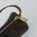 LOUIS VUITTON Monogram Papillon Pouch LV Auth 188361-10