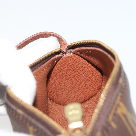 LOUIS VUITTON Monogram Papillon Pouch LV Auth 188361