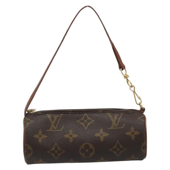 LOUIS VUITTON Monogram Papillon Pouch LV Auth 188361