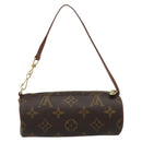 LOUIS VUITTON Monogram Papillon Pouch LV Auth 188361-2