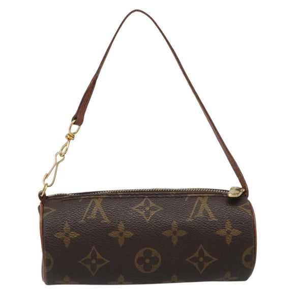 LOUIS VUITTON Monogram Papillon Pouch LV Auth 188361