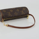 LOUIS VUITTON Monogram Papillon Pouch LV Auth 188361-7