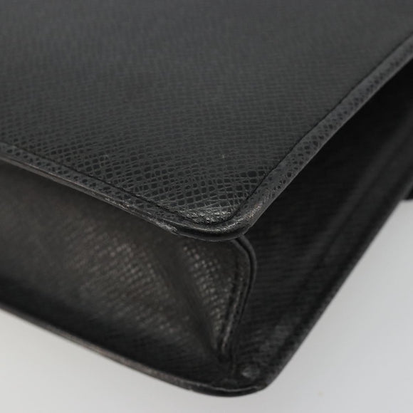 LOUIS VUITTON Taiga Selenga Clutch Bag Ardoise M30782 LV Auth 188362A